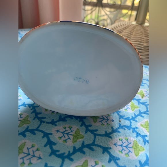 FIRM PRICE IMARI STYLE FROG TRINKET BOX - Picture 13 of 14